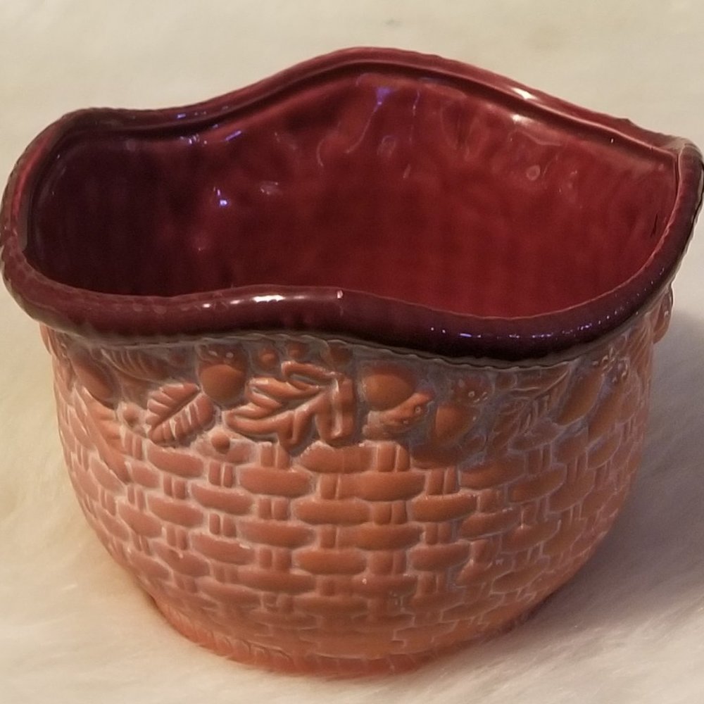Claire Burke Terracotta Ceramic Bowl Planter Decor